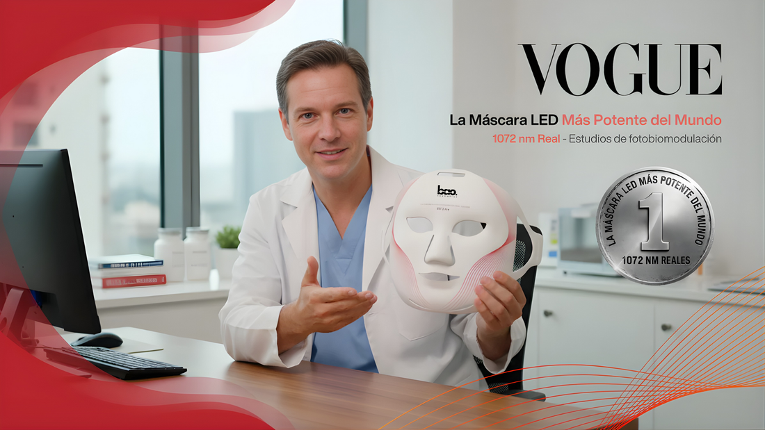 La Máscara LED Más Potente del Mundo: Una Revolución Científica en Fotobiomodulación