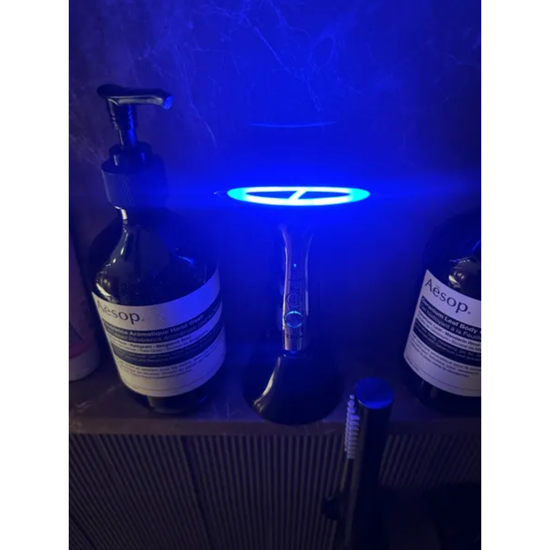 RadioFrecuencia Lifting Oro 24K Facial y Cuello - Reafirma la Piel, Reduce Arrugas y Devuelve Firmeza y Luminosidad al Rostro