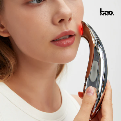 RadioFrecuencia Lifting Oro 24K Facial y Cuello - Reafirma la Piel, Reduce Arrugas y Devuelve Firmeza y Luminosidad al Rostro