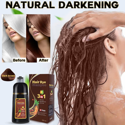 Hair Dye Shampoo™ | Tinte Organico 3 en 1