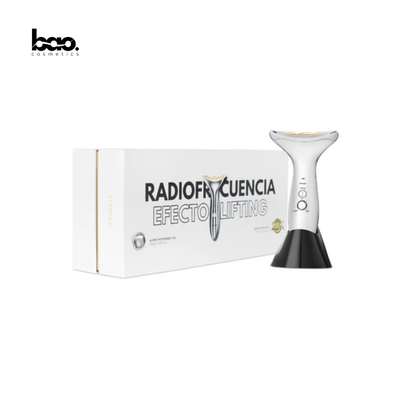 RadioFrecuencia Lifting Oro 24K Facial y Cuello - Reafirma la Piel, Reduce Arrugas y Devuelve Firmeza y Luminosidad al Rostro