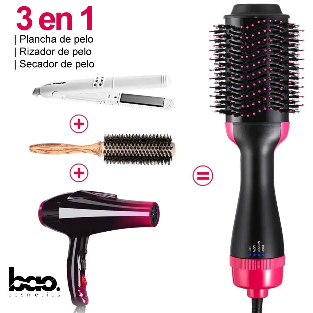 Cepillo Secador One Step de Bao Cosmetic™