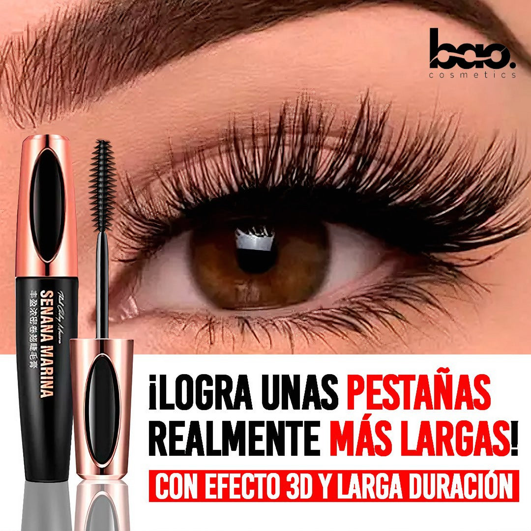 Pestañinas Efecto 4D - Realza tu Belleza con Bao Cosmetics™