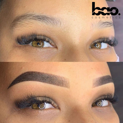Tinte semipermanente Rootana de cejas y pestañas - Perfectas Al Despertar con Bao Cosmetics™