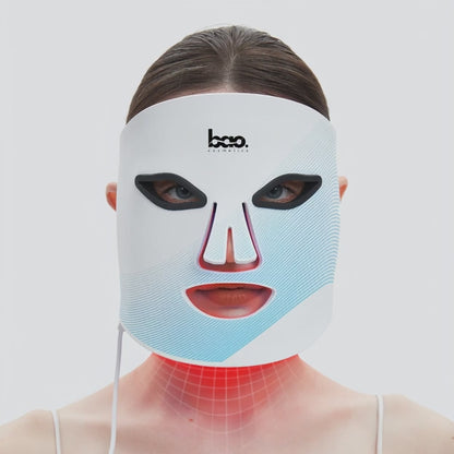 BaoCosmetics® Máscara LED Facial para Piel Terapia Luz Infrarroja